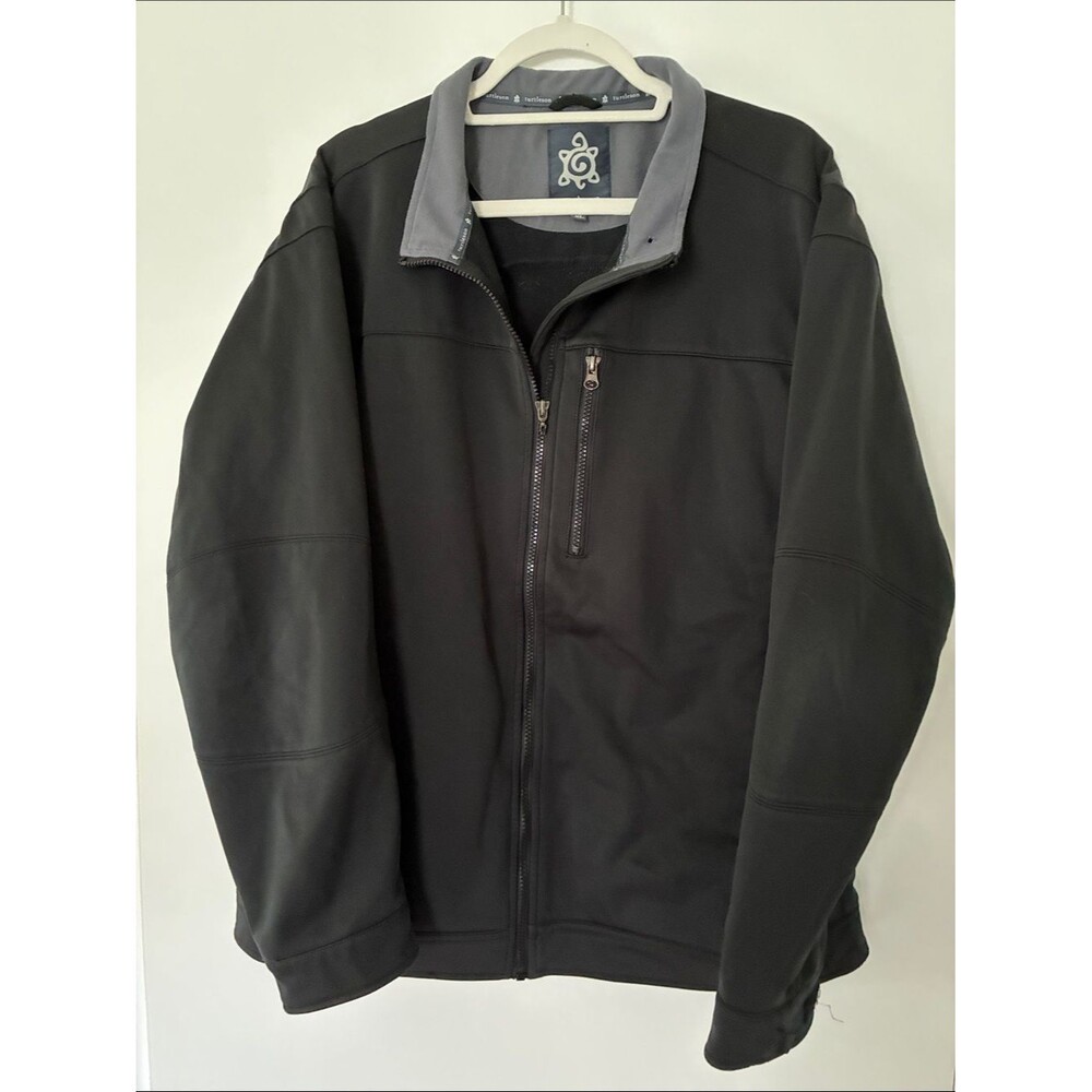Turtleson Black Softshell Jacket
